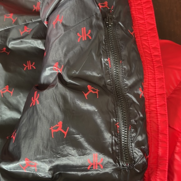 Krimson Klover Compas Down Puffer Jacket in Racing Red Size M - Picture 11 of 12